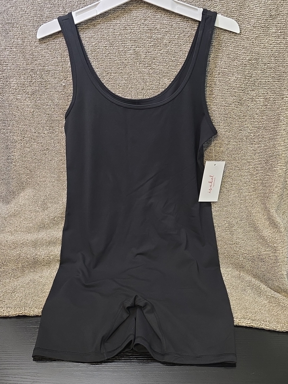 Isabel Maternity by Ingrid & Isabel Black Scoop Neck Shaping Bodysuit